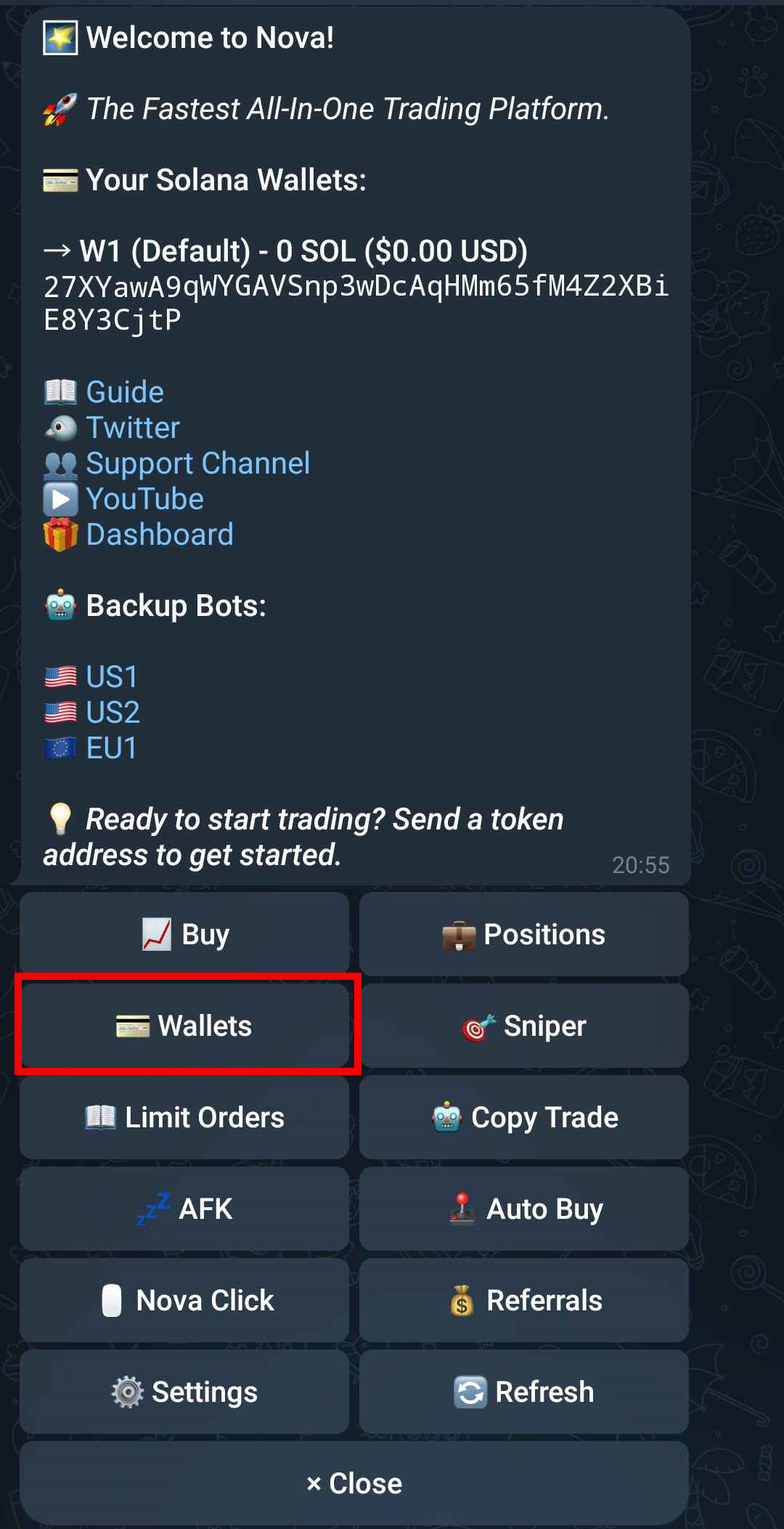 Press Wallet